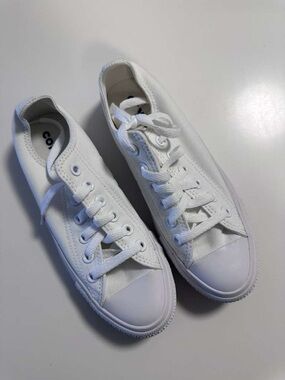 Converse white monochrome